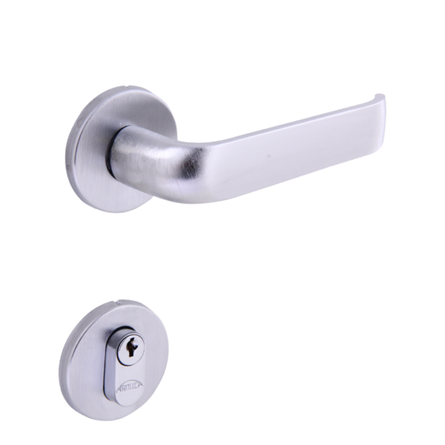 Fechaduras 1 Loja de Portas em Curitiba e Região FECHADURA MILENAR FECHADURA EXTERNA INTERNA WC BANHEIRO VICTORIA CROMADO ESCOVADO ANTIQUE Portas Milenar Loja de Portas em Curitiba e Região Metropolitana