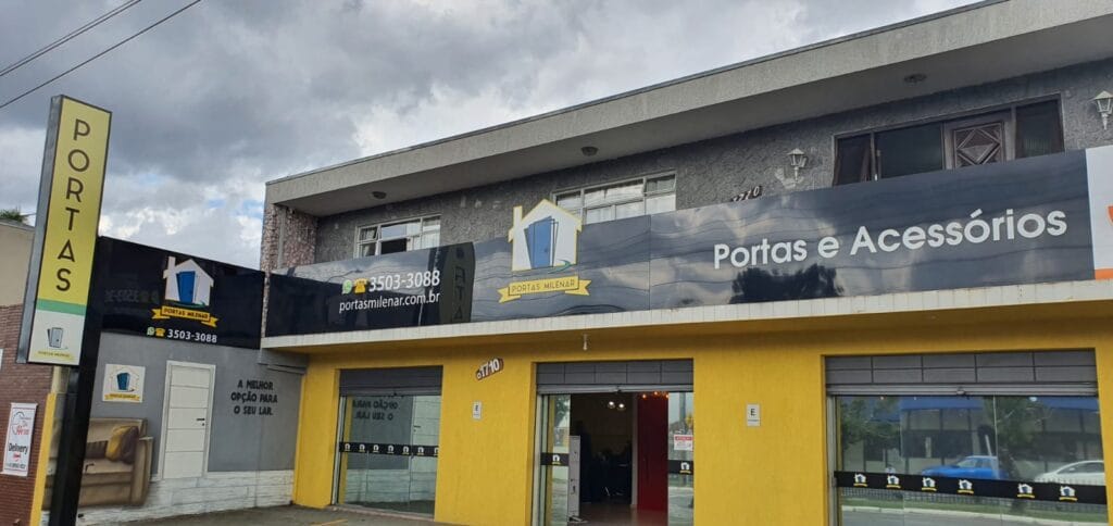 Fachada Nova 4 1024x484 Portas Milenar Curitiba 1 Portas Milenar Loja de Portas em Curitiba e Região Metropolitana