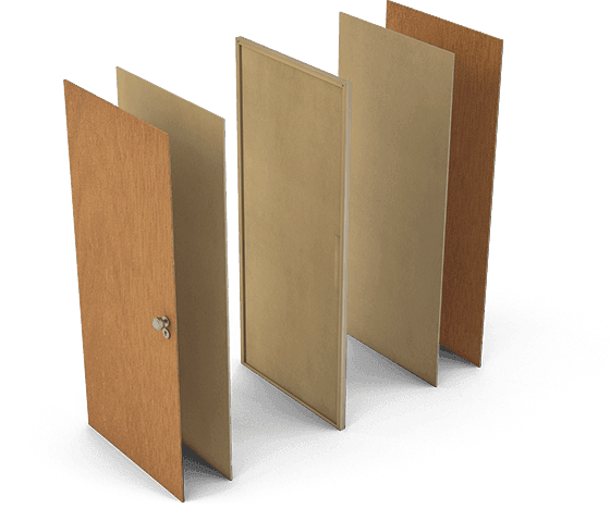 Portas Internas Preeenchimento Sólida Bondoor